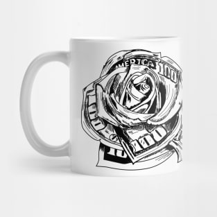 Rose Dollar Mug